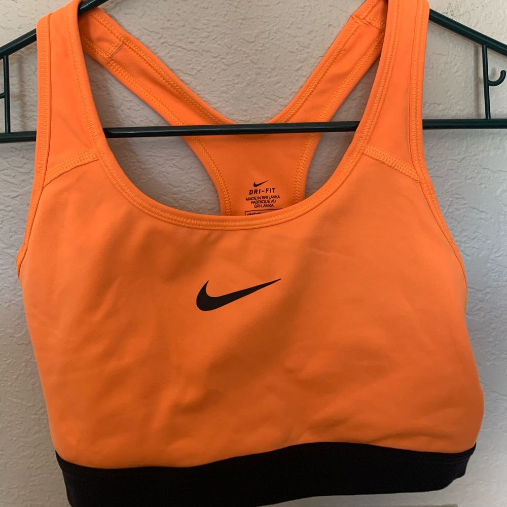 nike razor back spots bra